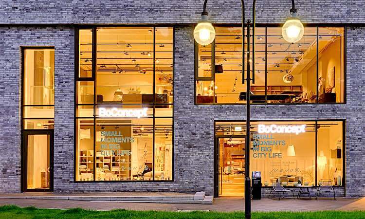 Soundsuit Boconcept legale kommerzielle Verwendung von Spotify Apple Deezer im Business Store Shop Gym Office