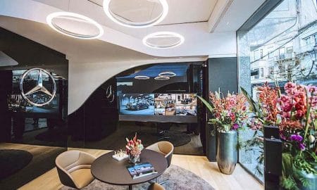 Music for Showrooms: the new Mercedes-Benz lounge in Baden-Baden