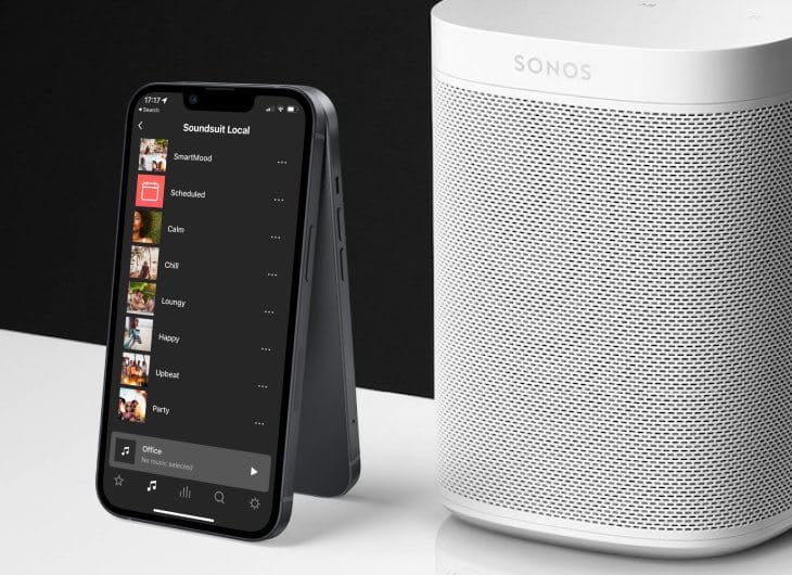 narre Våd skuffe Sonos for Business | Schedule music on Sonos using Soundsuit