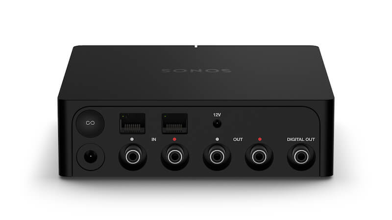 Sonos-Anschluss zur Wiedergabe von Soundsuit über Ihr kabelgebundenes Soundsystem mit Verstärker