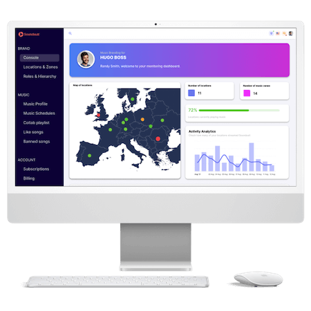 central centrally centralized control music in all your locations zones with soundsuit